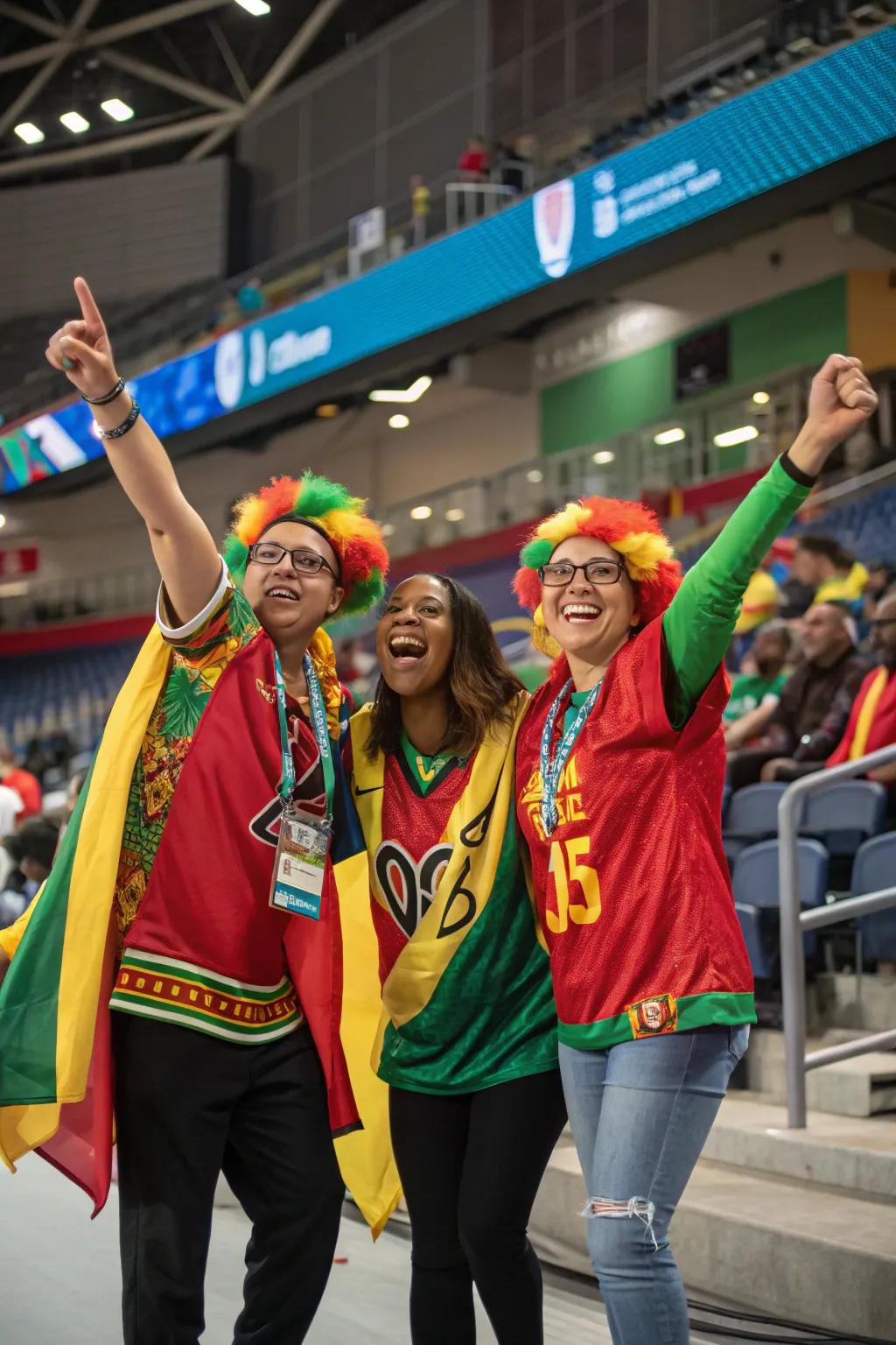 A showdown expressing followers.