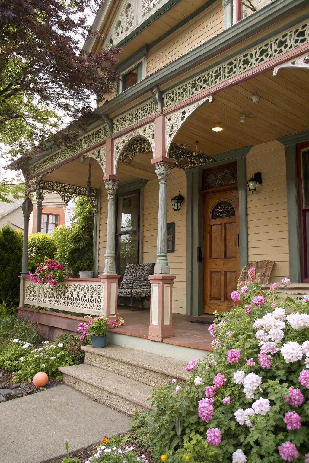 Sophisticated structural accents that add timeless allure.