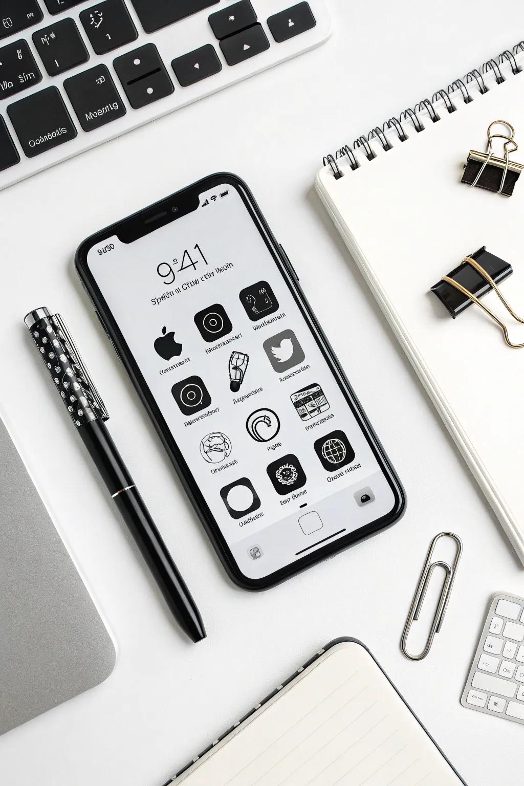Monochrome designs provide enduring elegance and simplicity.