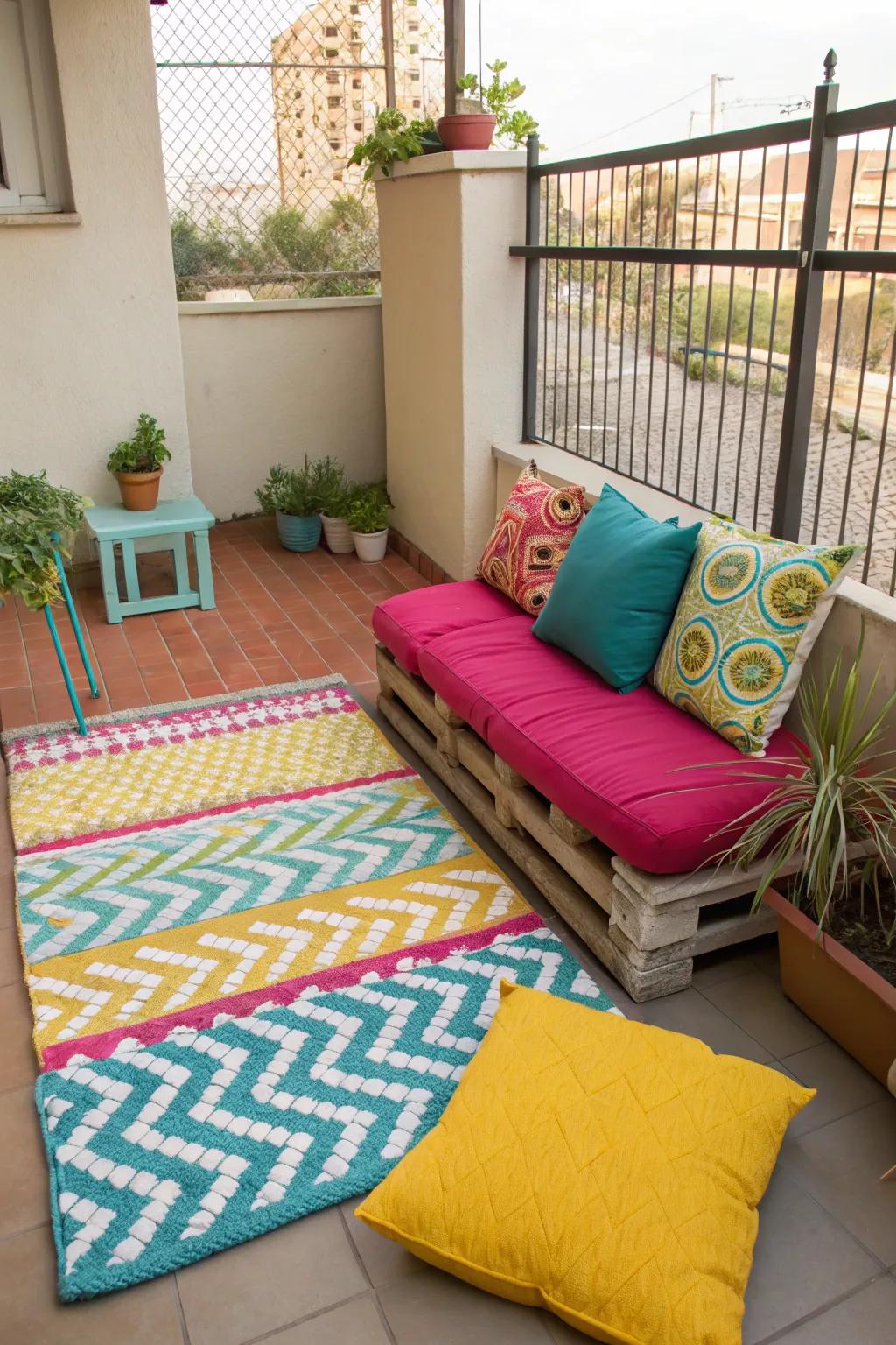 Outdoor fabrics introduce comfort and vibrancy to your patio.