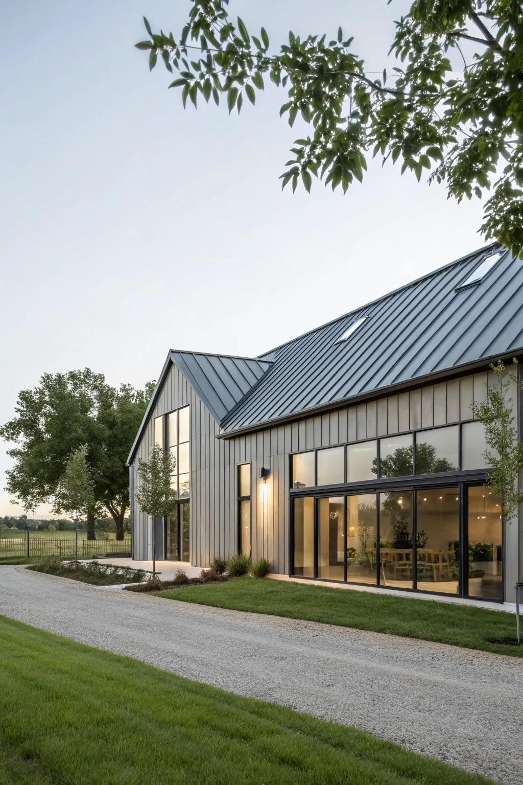Contemporary barn-inspired dwellings present a fresh perspective on traditional barn design.