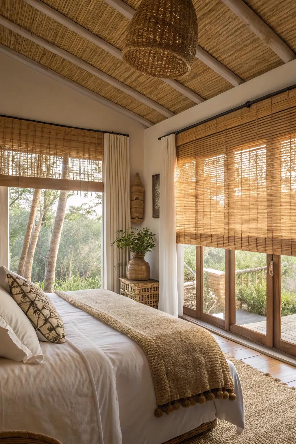 Timber coverings bring a hint of nature indoors.