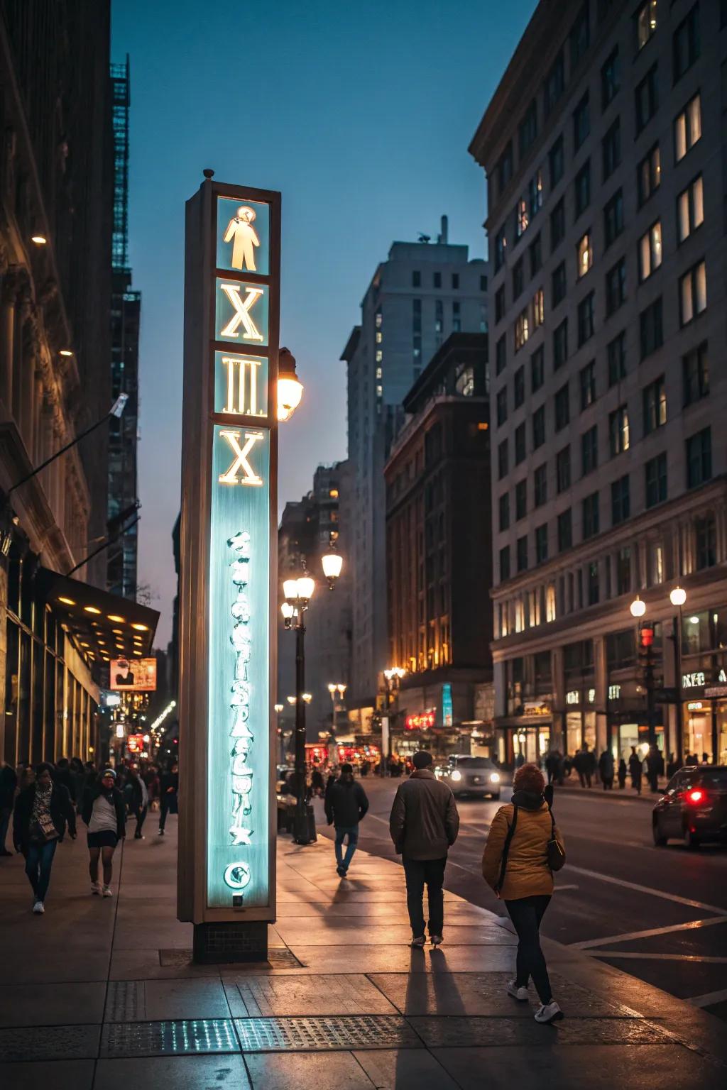 Brighten your brand with signs radiating day and night.