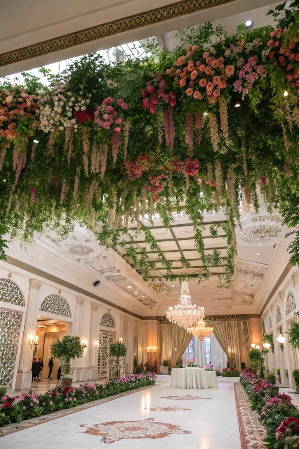 Floral displays bring nature’s beauty inside.