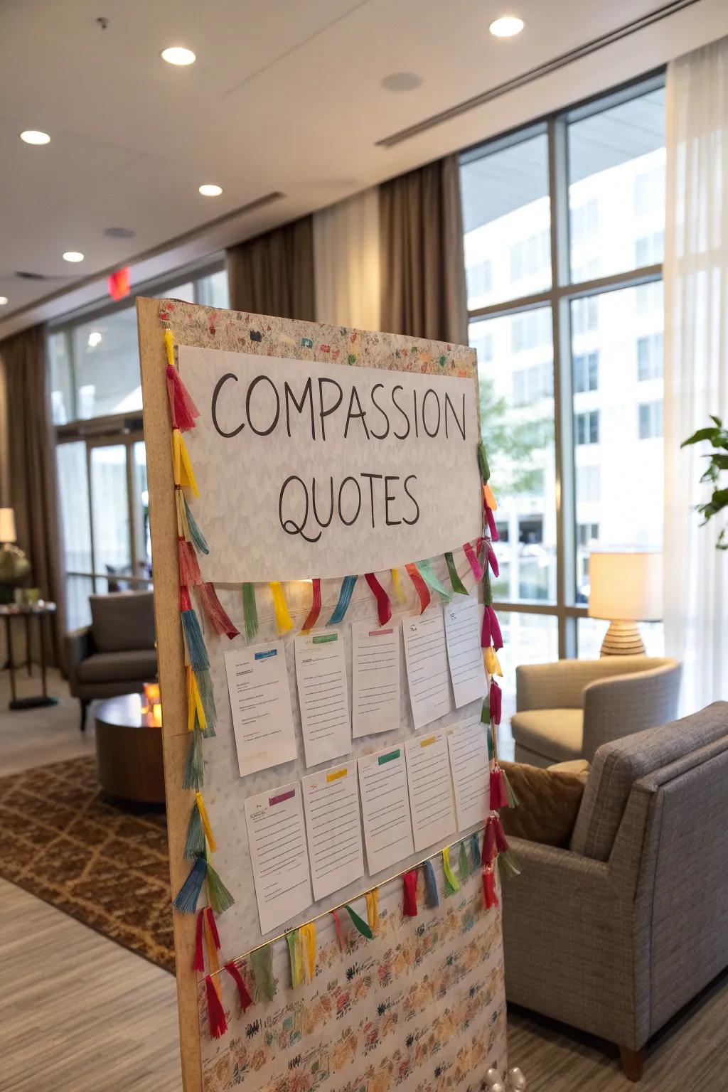 A kindness quote gallery to encourage everyday compassion.