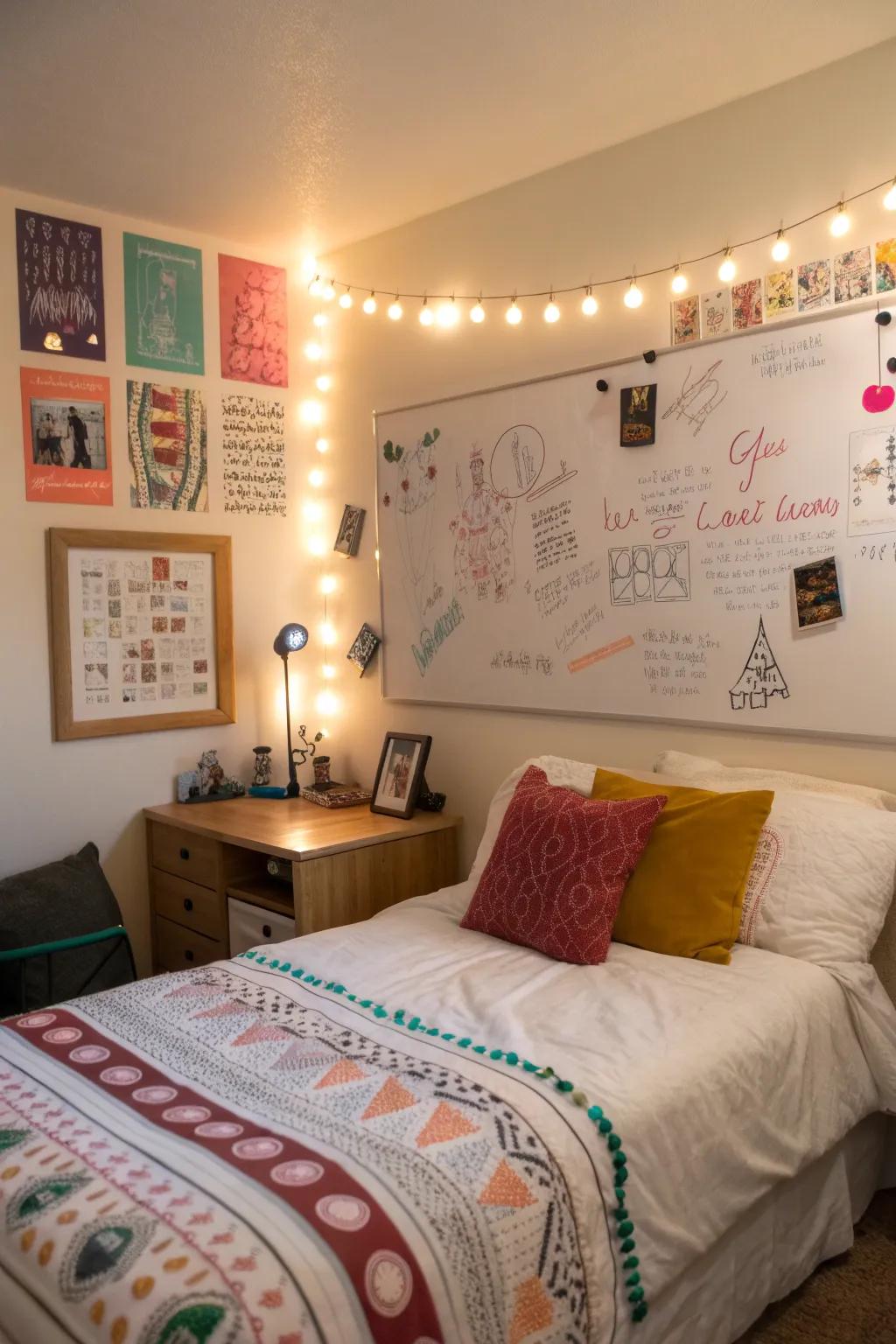 Inject vitality into your room with a burst of color using radiant markers.