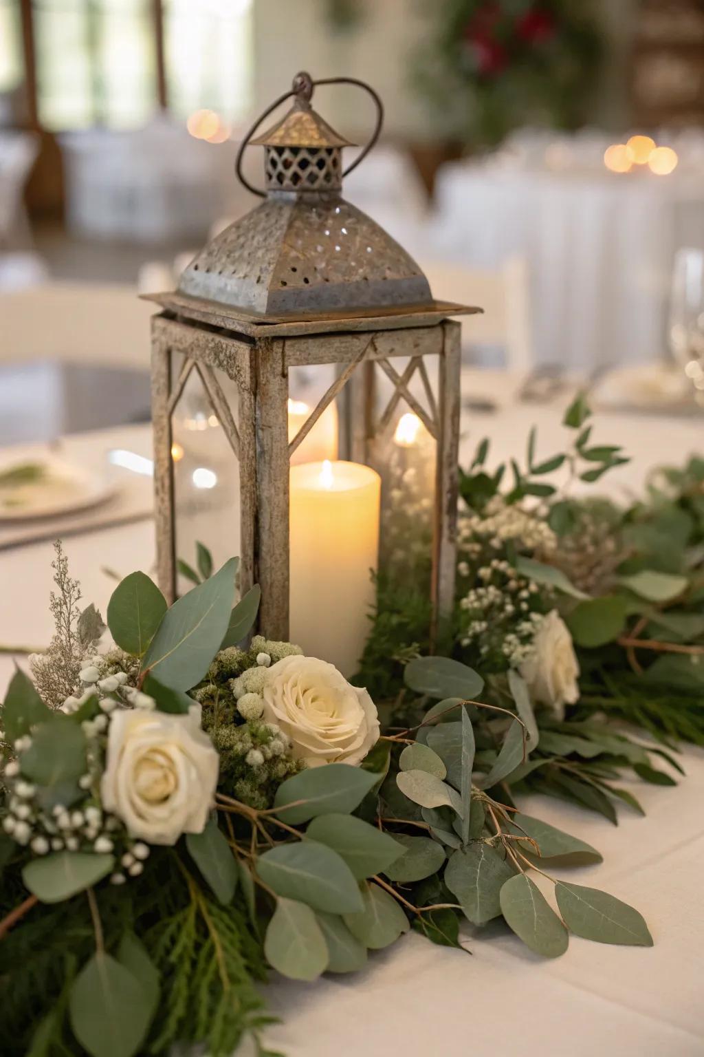 Produce a welcoming atmosphere with shining lamp displays.