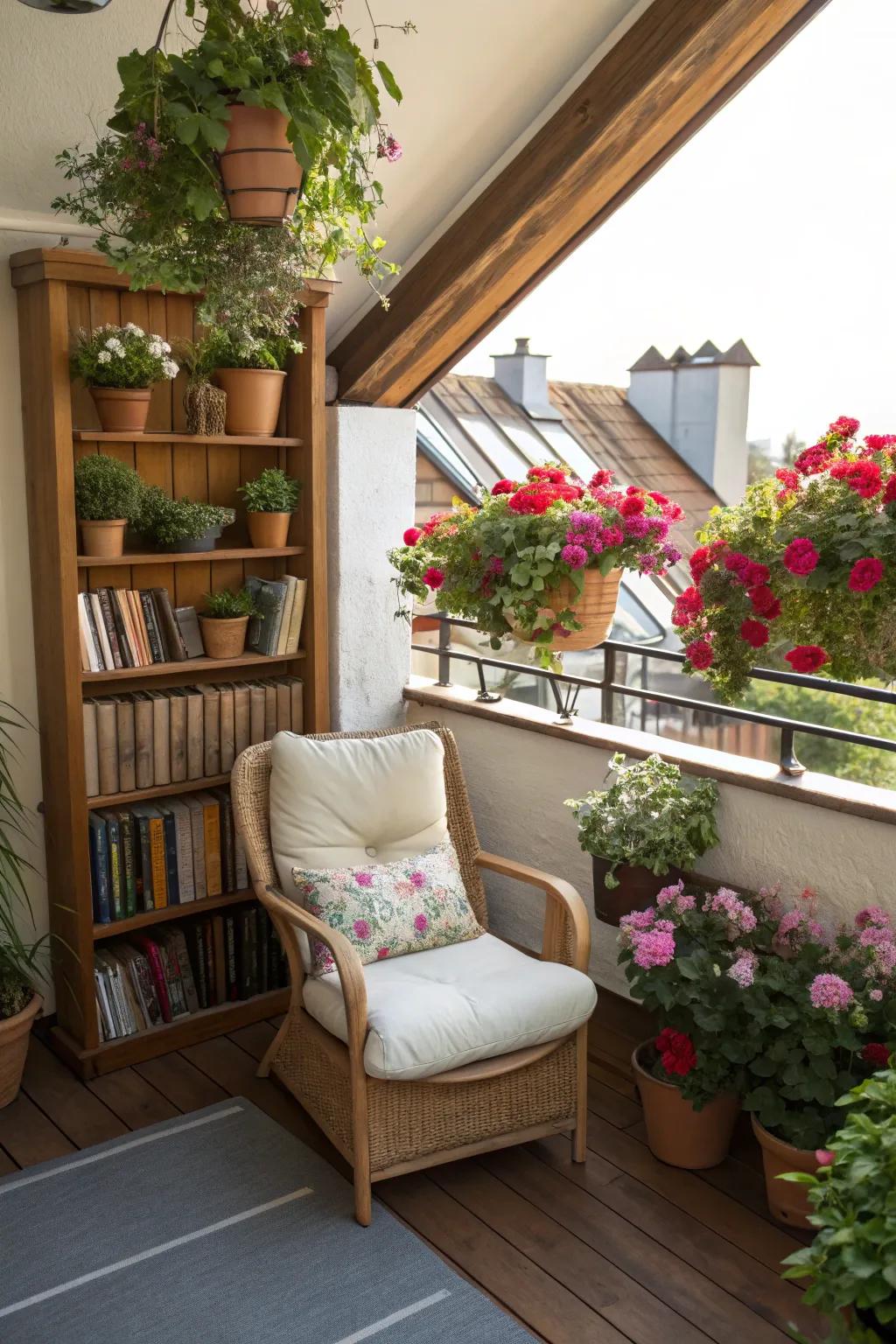 A tranquil haven tailored for literary enthusiasts.