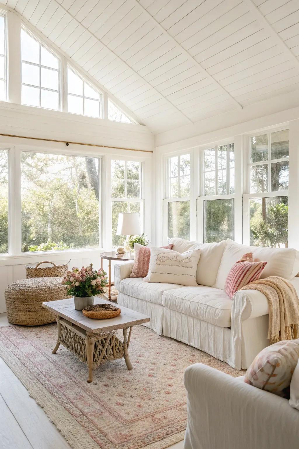 Light hues can help your home appear bigger and more inviting.