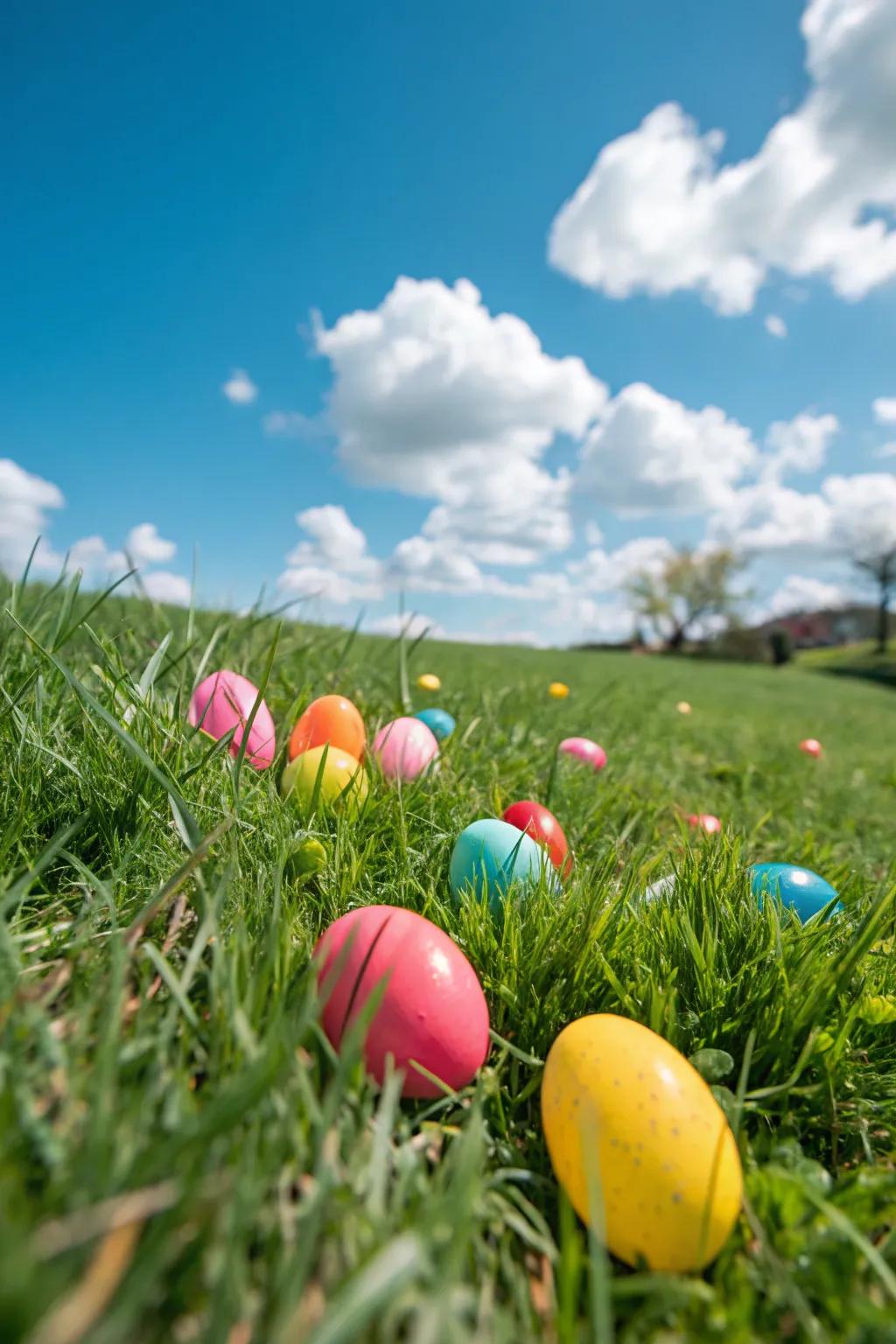 Disseminate multi-colored orbs along the route for an entertaining expedition.