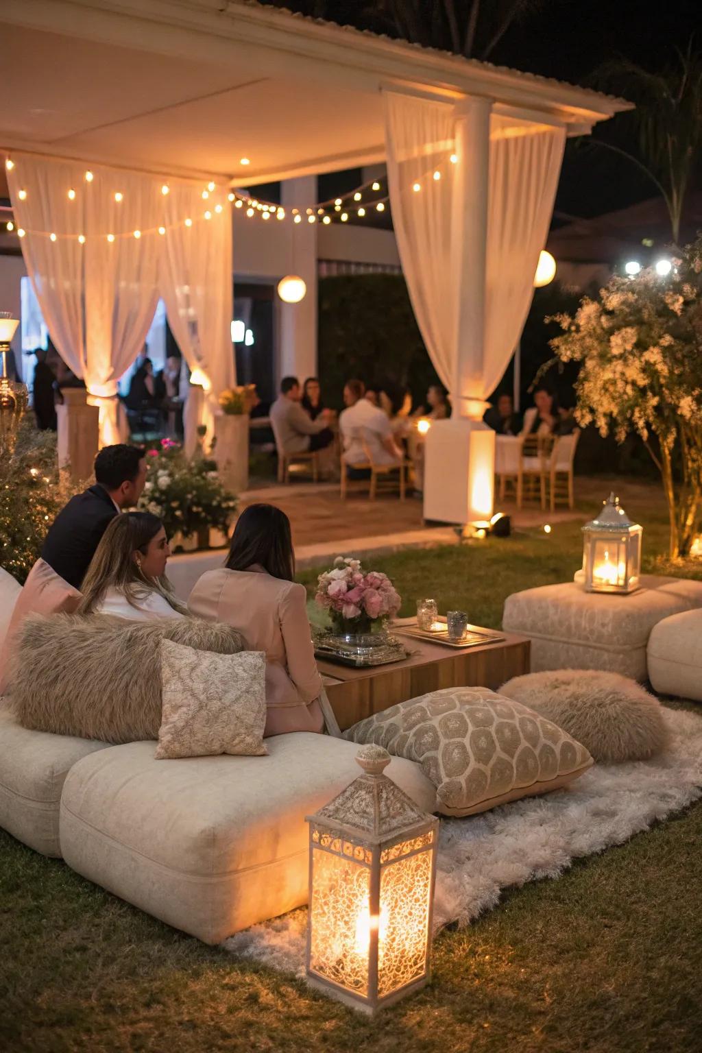 A relaxing lounge area perfect for guests to unwind and socialize.