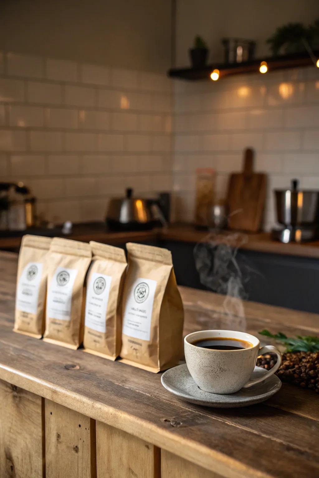 Begin your day wonderfully with an array of complex, aromatic coffees.