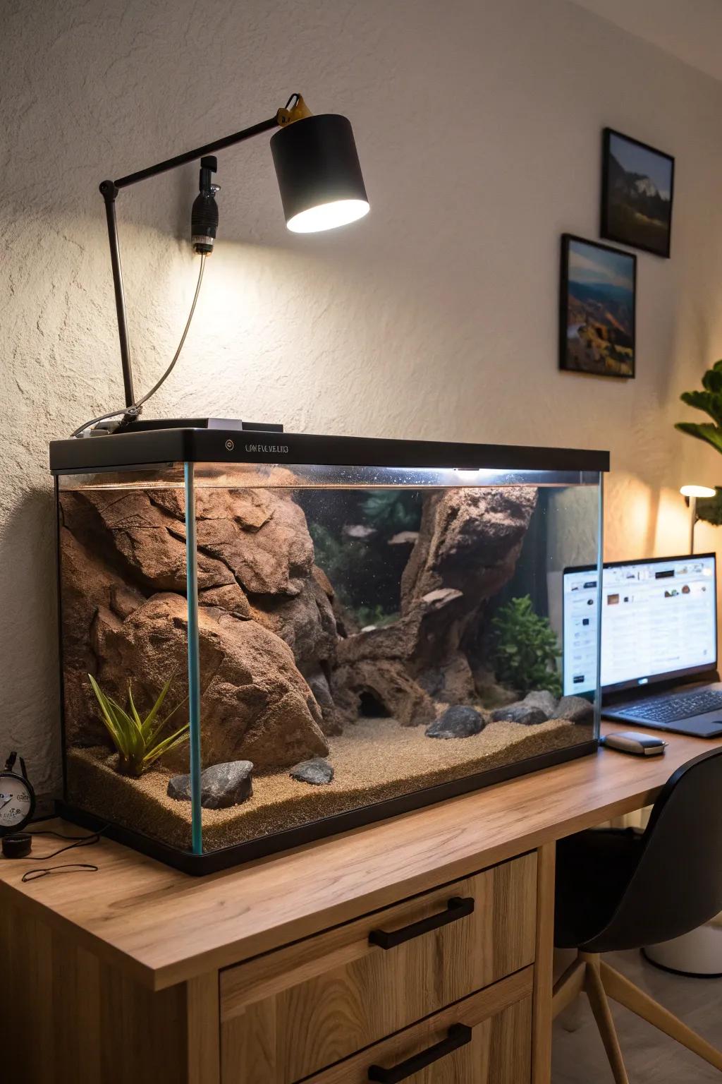 Capture the mystery of grottos right in your aquarium.