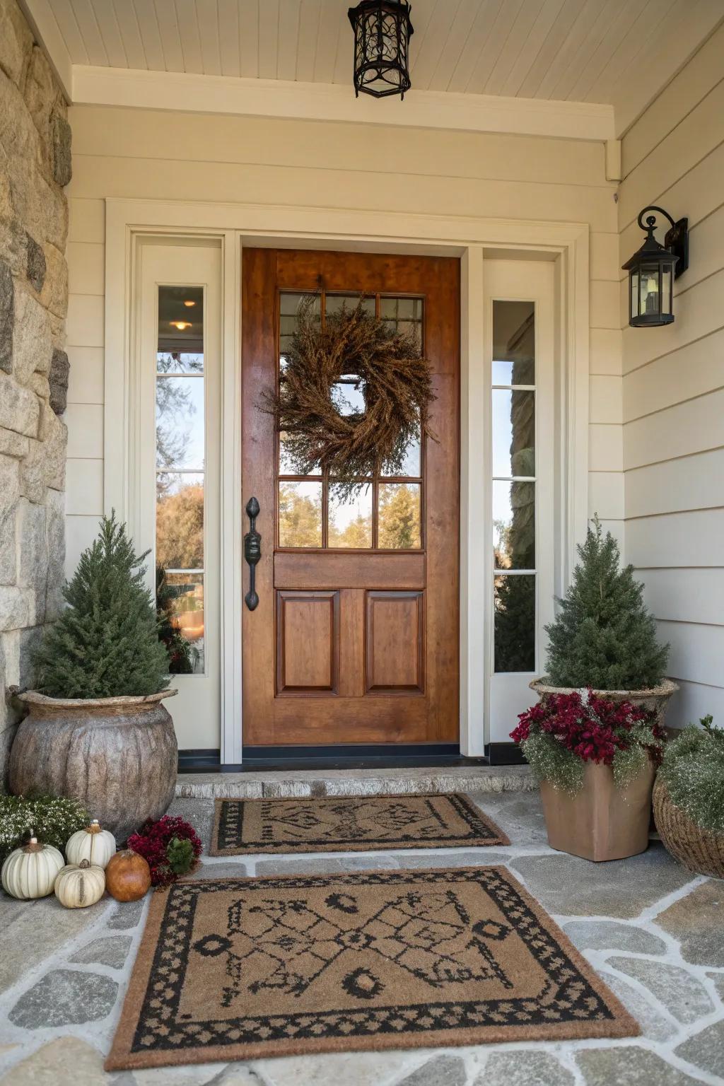 Greet each season with a rug that perfectly embodies its unique charm.