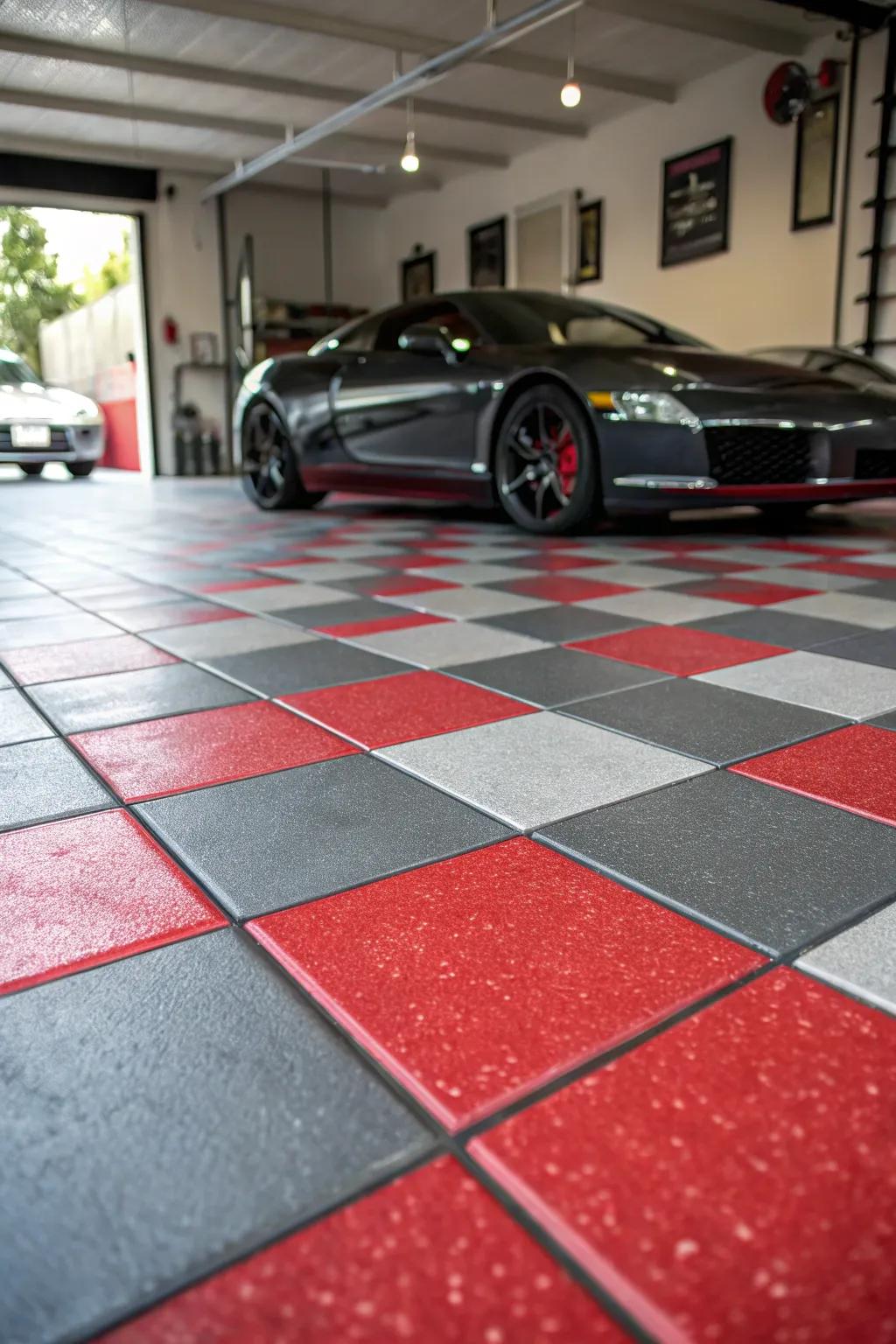 Dramatic shade embellishments have the power to morph your garage into a lively area.