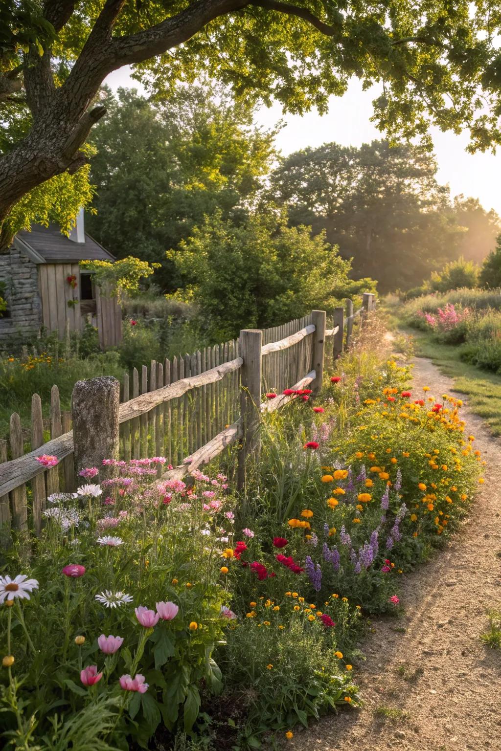 Natural timber surrounds bring enduring appeal and warmth to your garden.