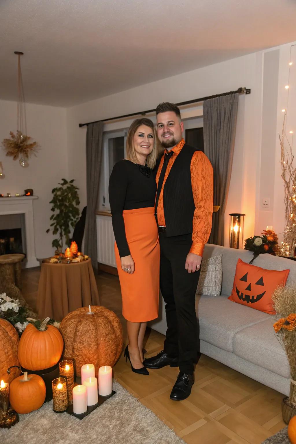 Celebrate with a stylish shadow and citrus theme.