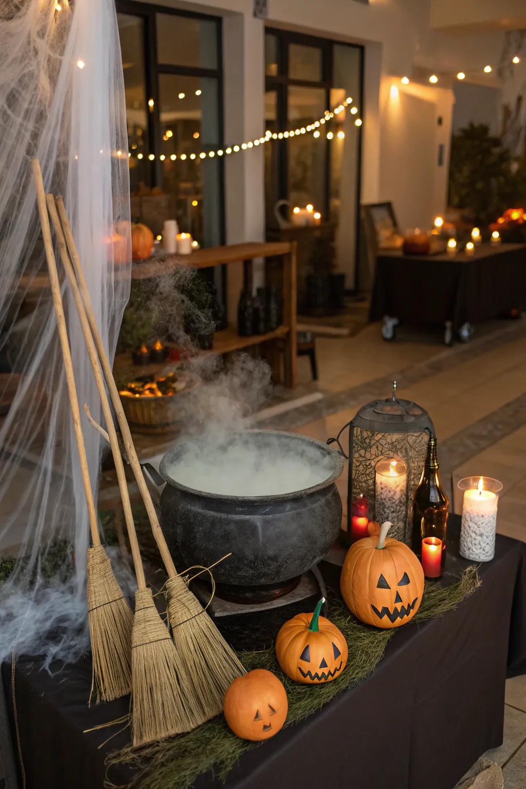 Host a charming sorcerers' brew gathering.