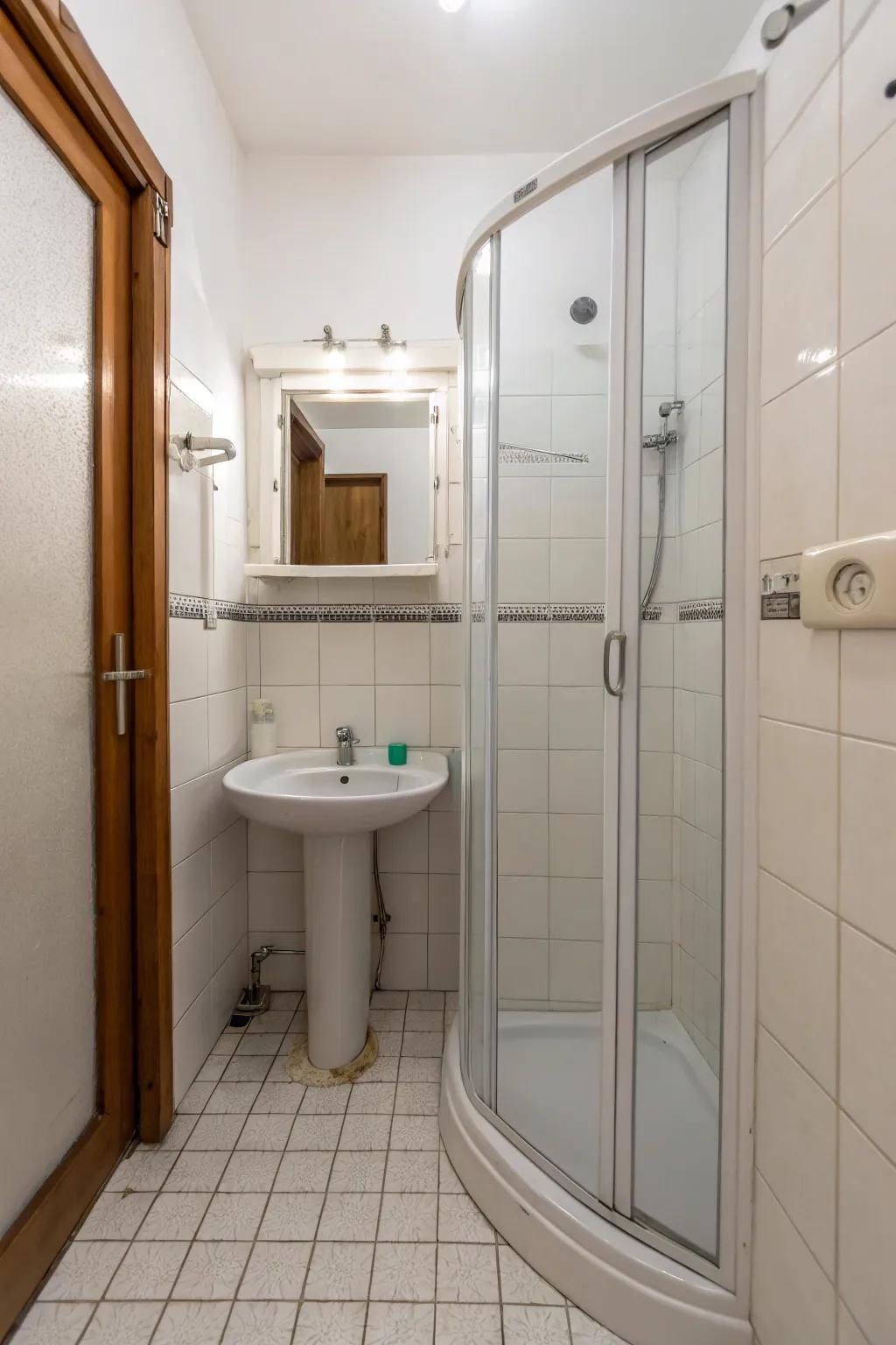 Clever layouts effectively utilize small spaces.