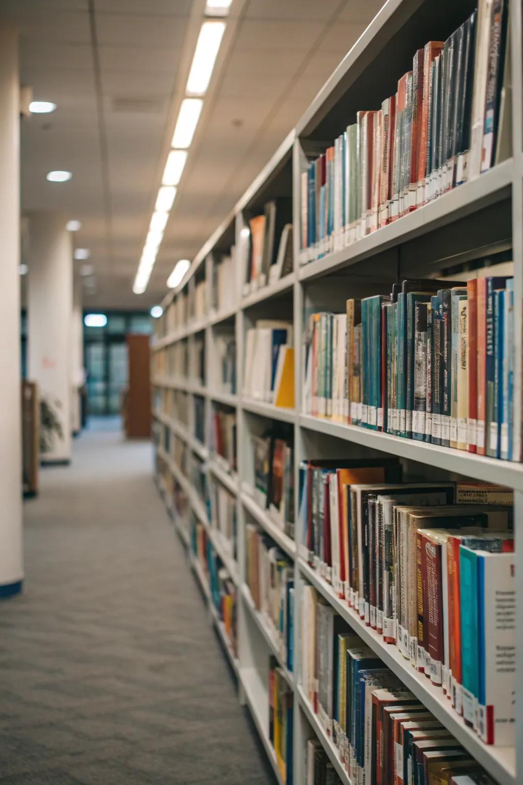 Make the most of limited space by using vertical shelving to create a well-organized homeschool environment.