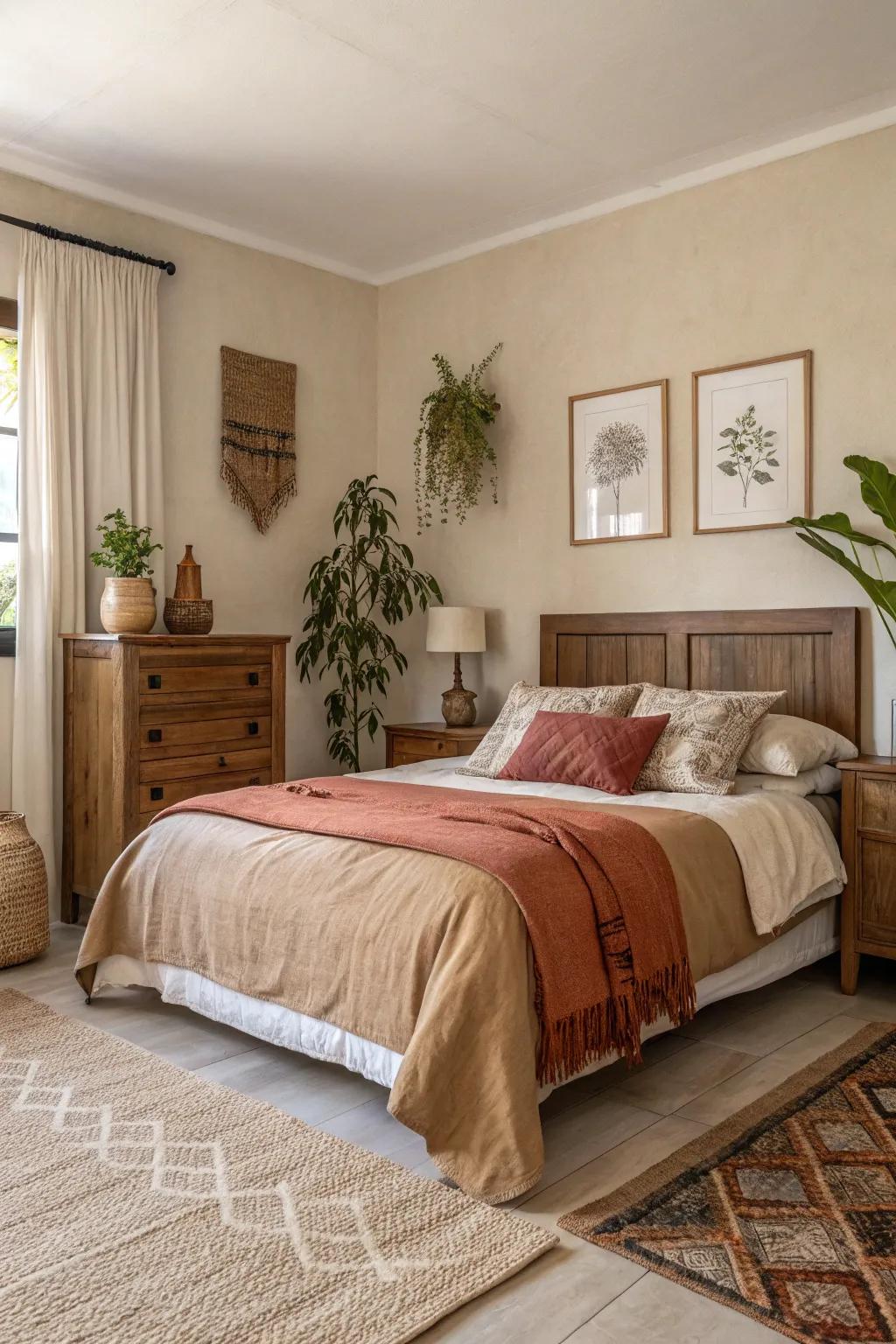 Calming colors for a peaceful atmosphere.
