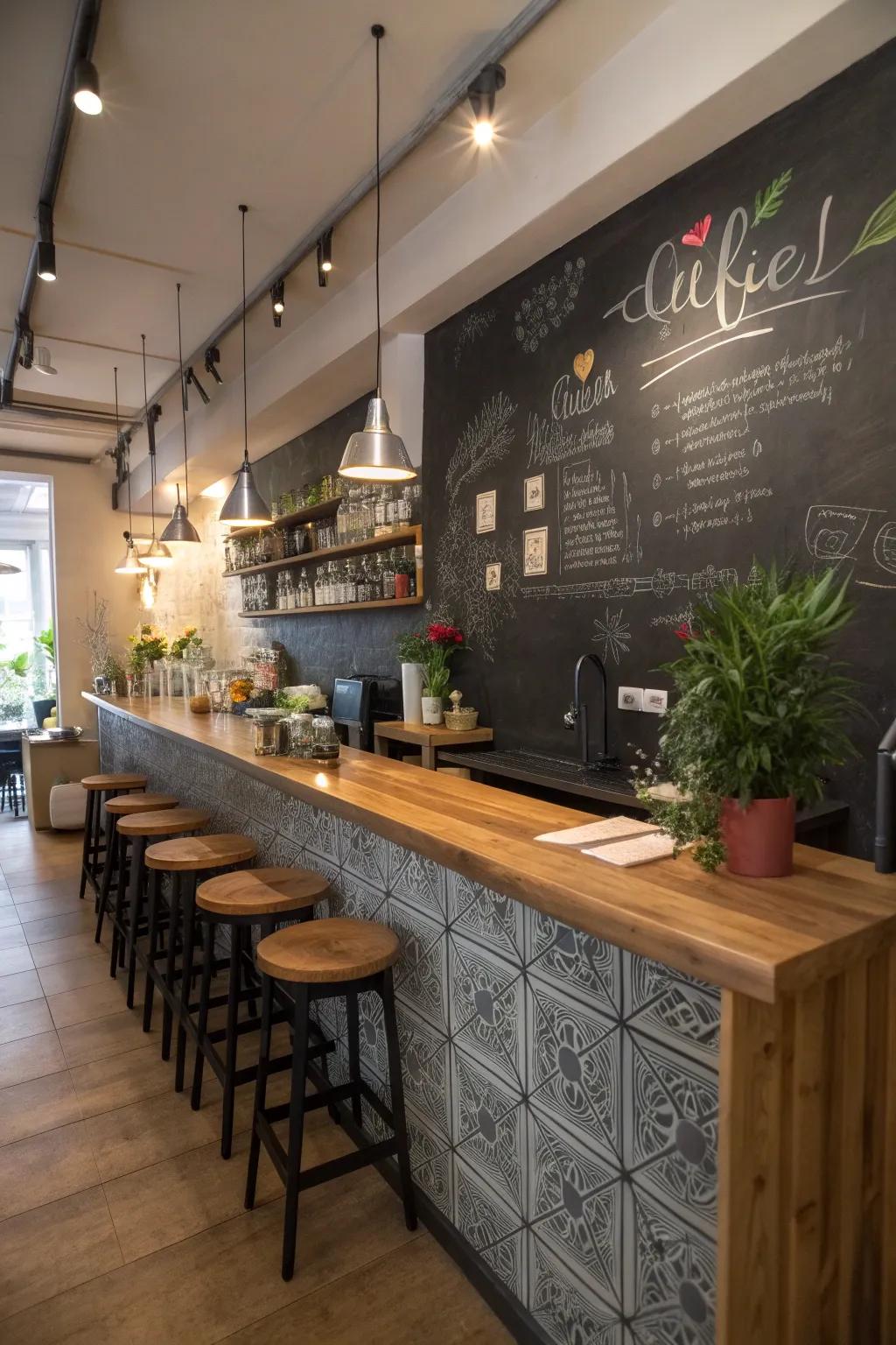 Slate coating injects a lively and engaging aspect into your area.