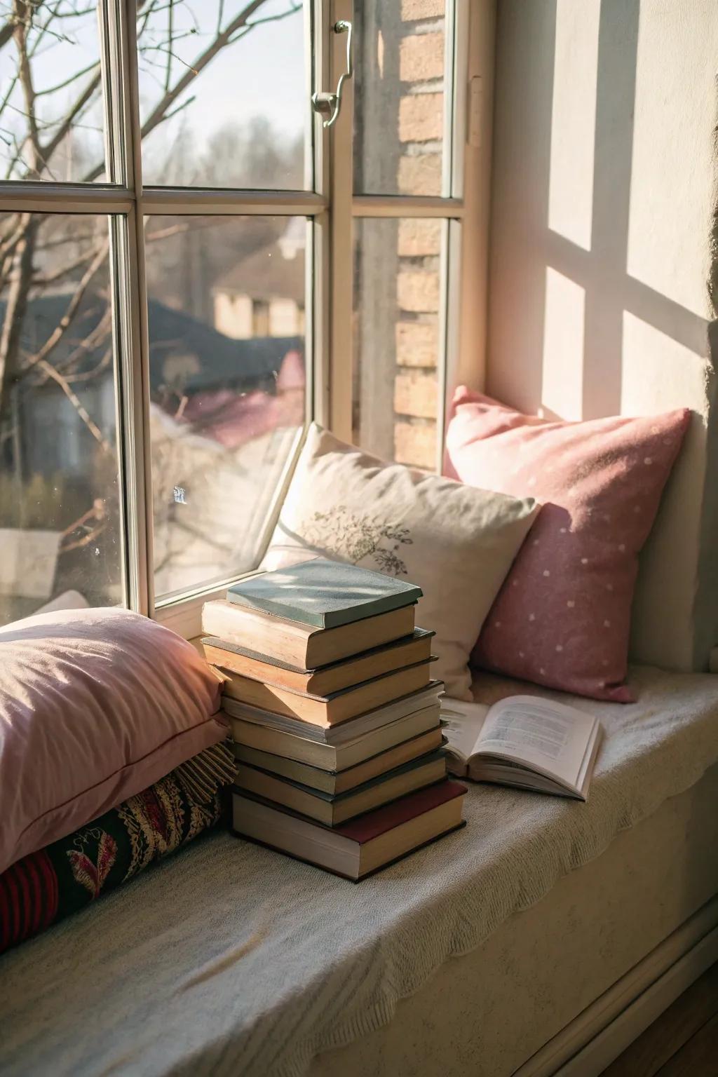 The ideal location to unwind with a favorite novel and a delightful view.