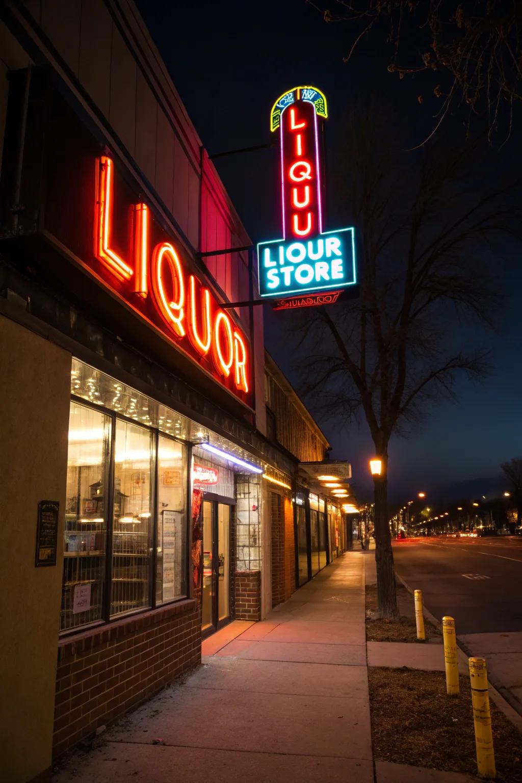 Your shop gets new life, after sunset, with lights.