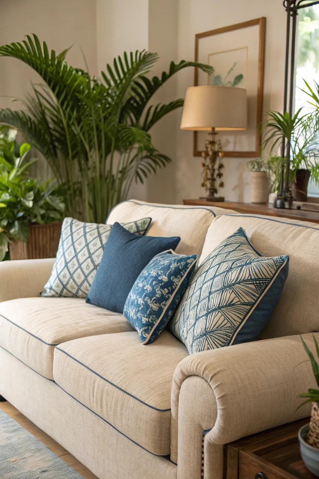 Highlighting colors can create a subtle yet noticeable effect in your living space.
