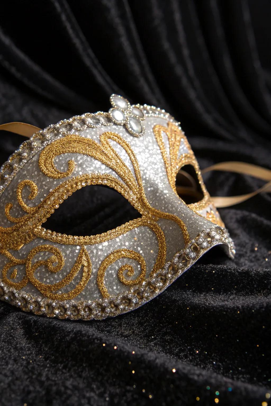 Radiance brings a charming shine, making your mask remarkably stand out.