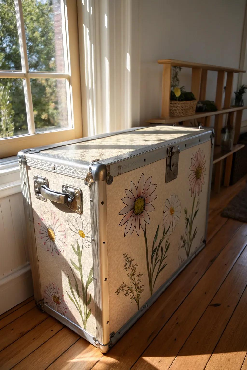 Botanical drawings bring a hint of the outdoors to your decor.