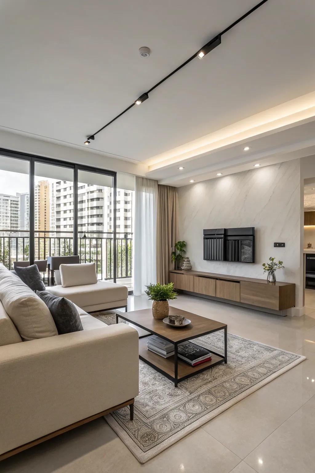 Minimalist furniture makes your space elegant and refined.