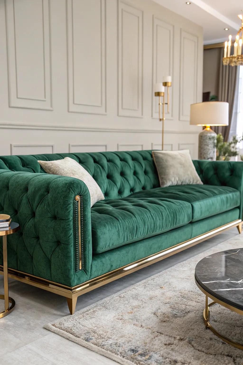 Luxury seating ensures your area is both welcoming and comfortable.