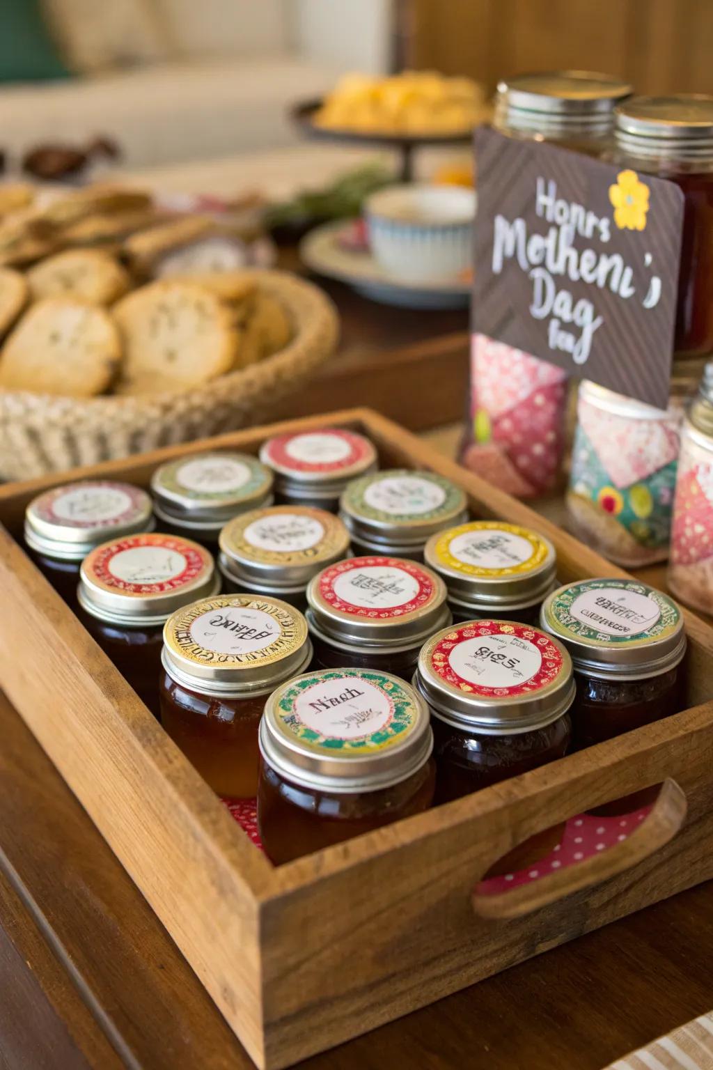 Personalized tea blends offer a unique touch to your Mother's Day festivity.