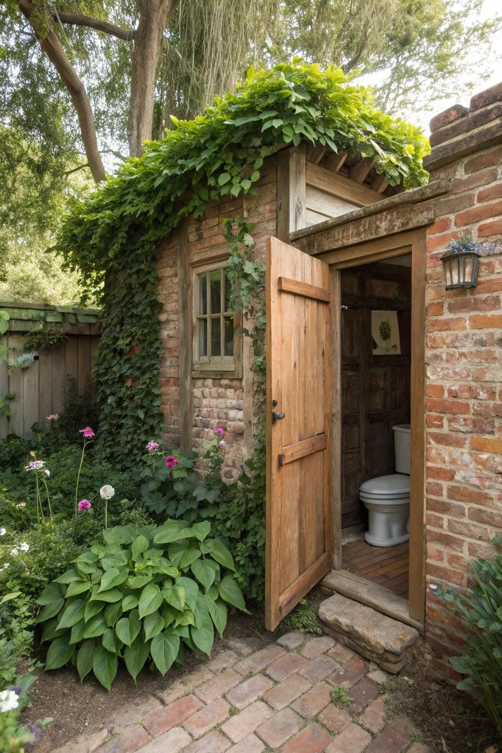 Countryside elements bring undeniable charm.