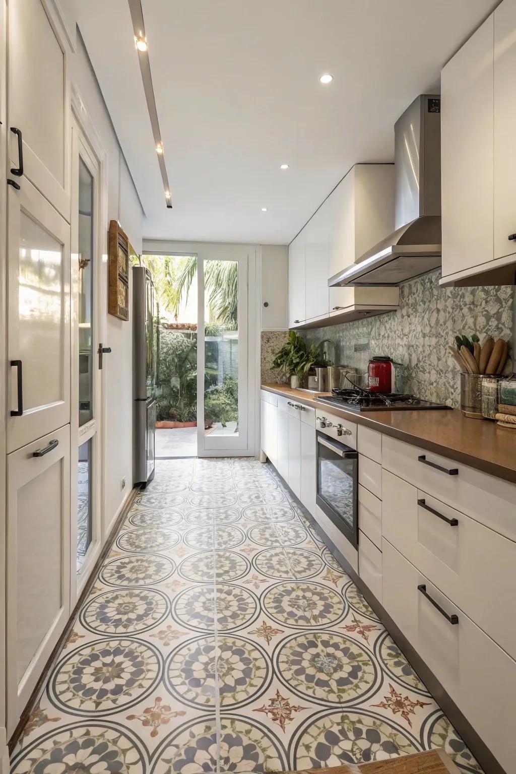 Tiles offer both long-lasting quality and flexible design choices for kitchens.
