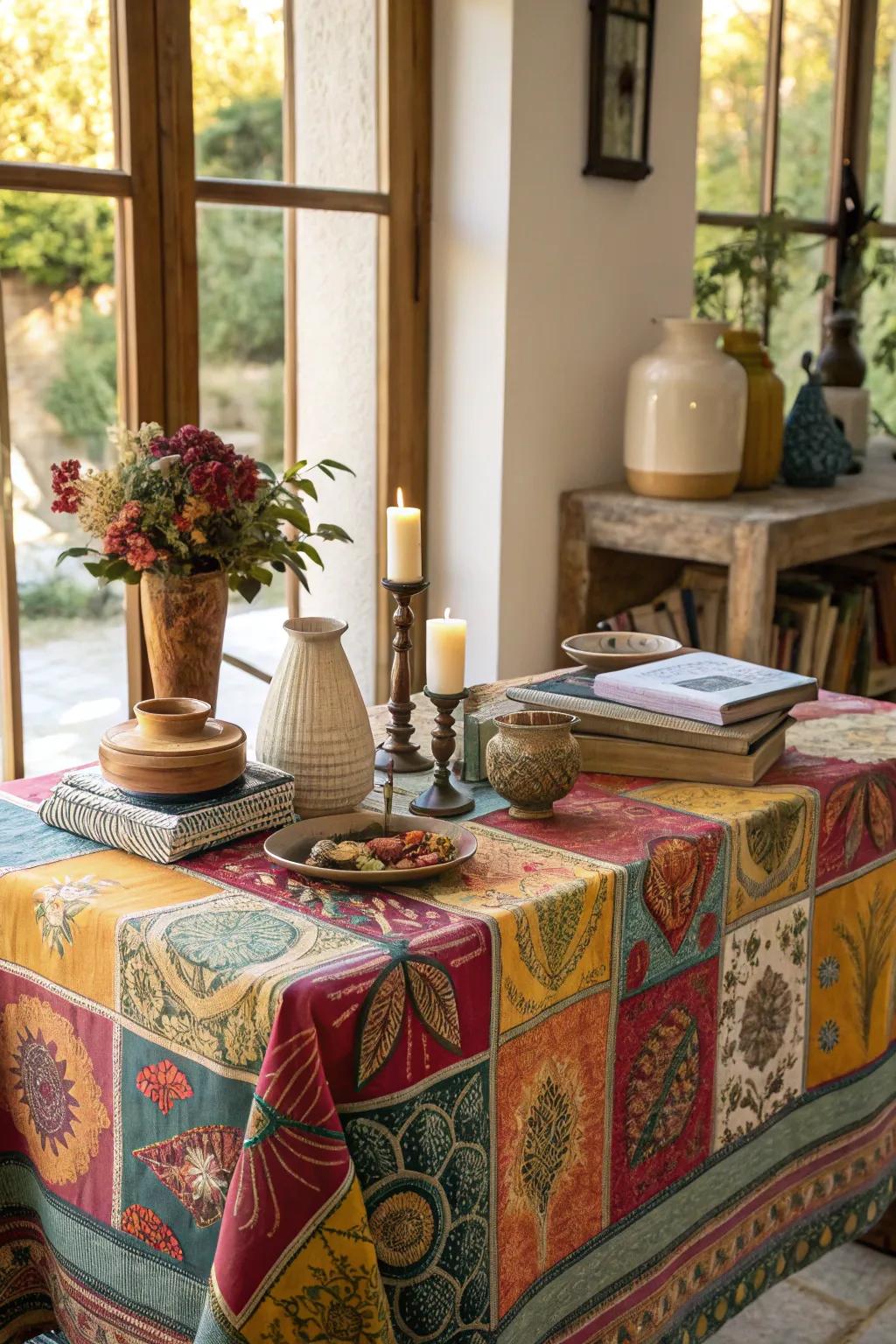 A simple splash of color can turn your table into an absolute visual treat.