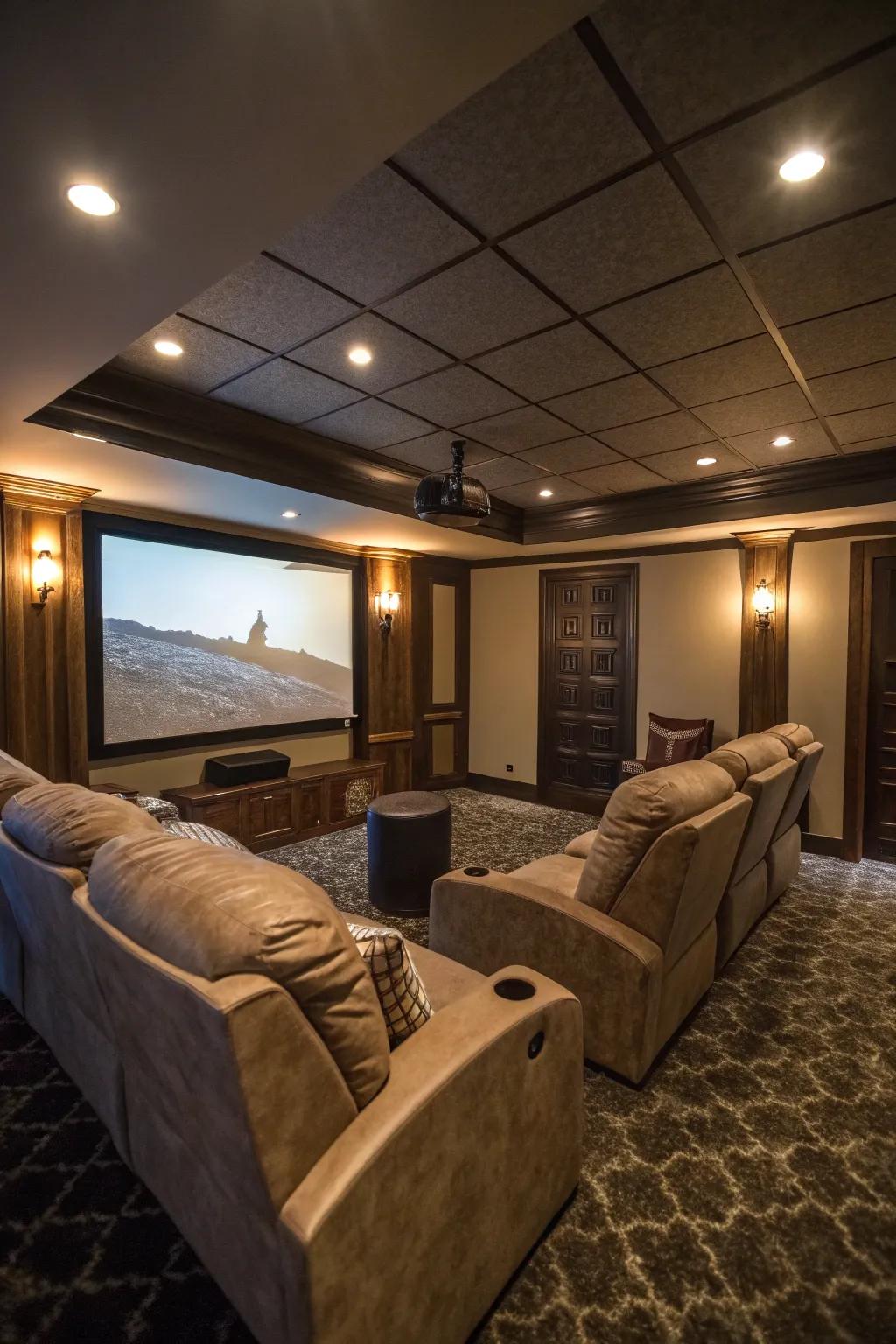 Experience the magic of movies with your own home theater.