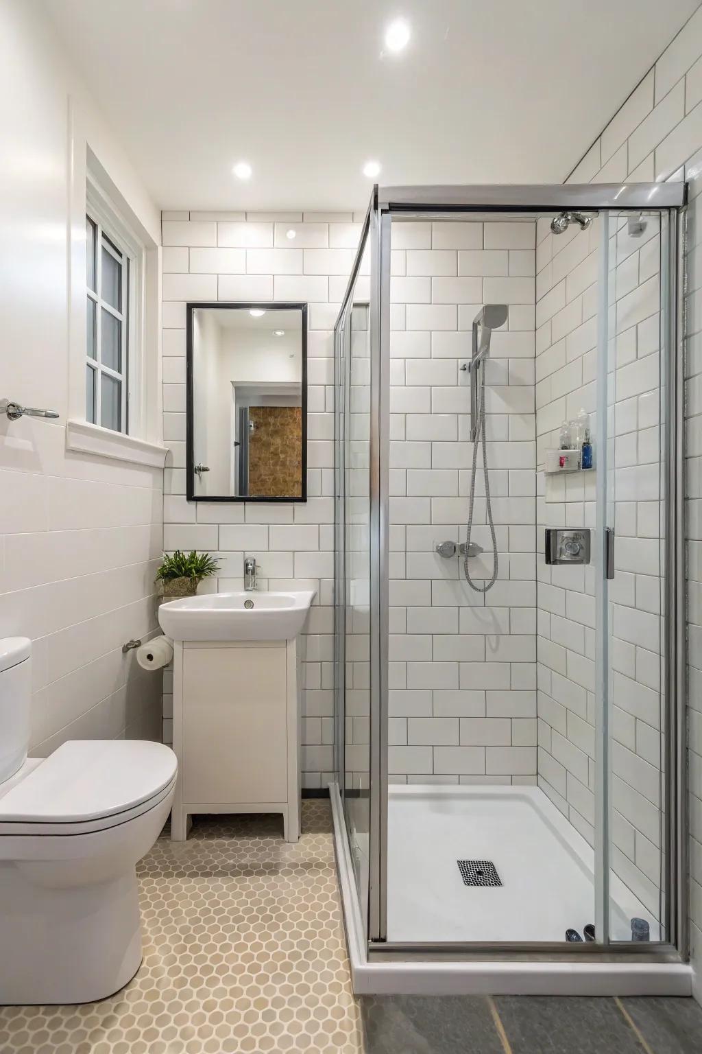 Love the extra room you get with elegant gliding entrances.