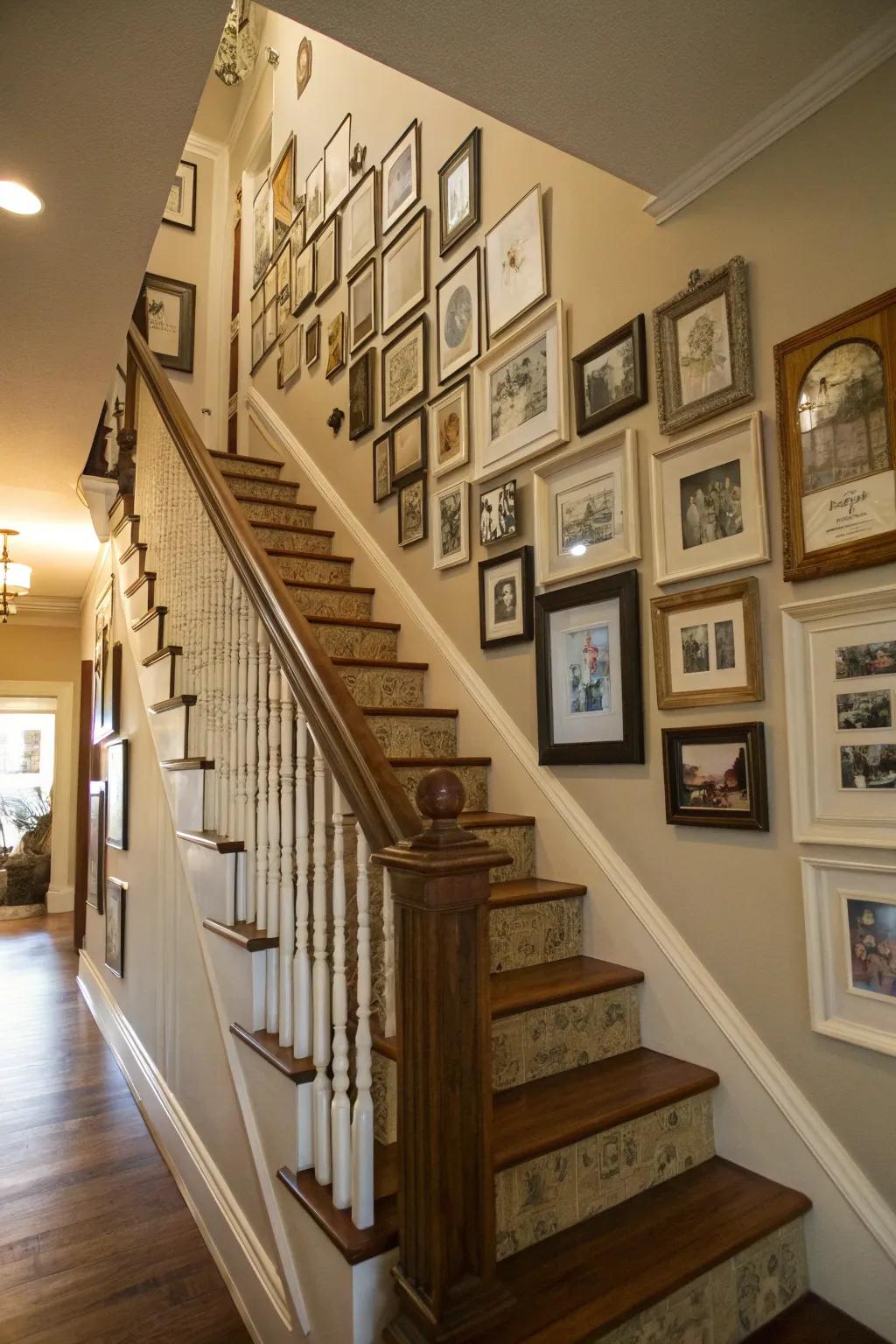 A range of frame dimensions and forms provides dynamic visual appeal.