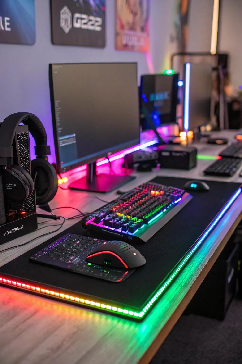 Change your streaming space using radiant RGB lighting.