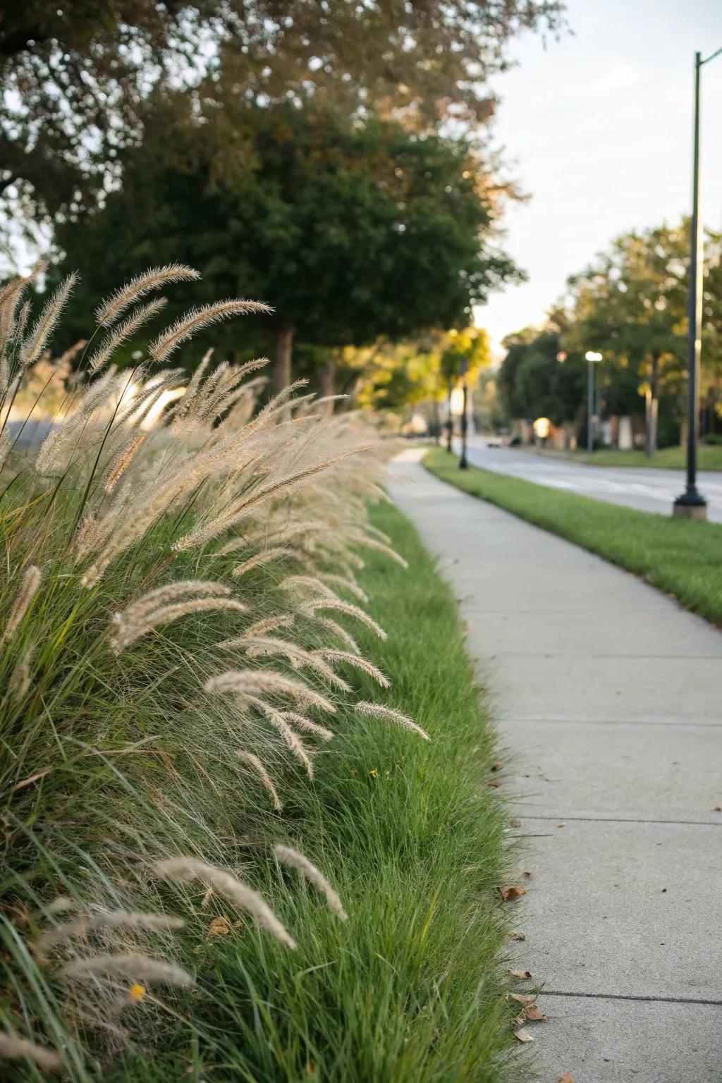 Decorative grasses offer an element of sophistication while needing very little care.