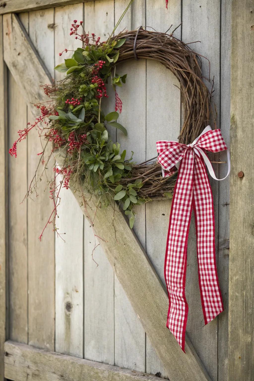 Appreciate the appeal of checkered fabric for an antiquated ambiance.