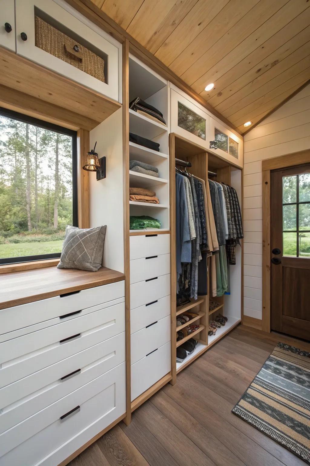 Like a custom suit, built-ins are perfectly tailored to maximize space.