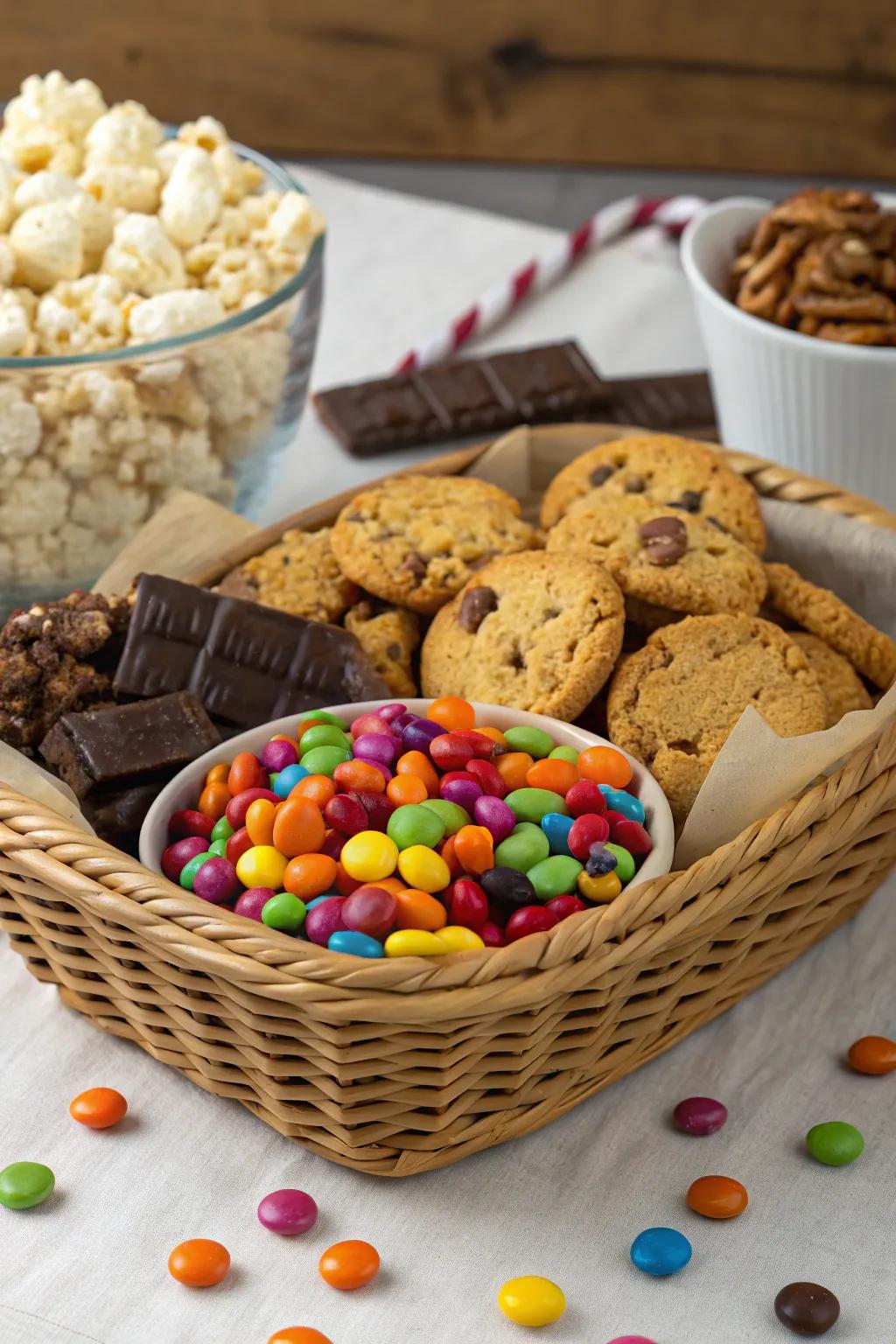 A snack container that's a feast for the senses and the palate.