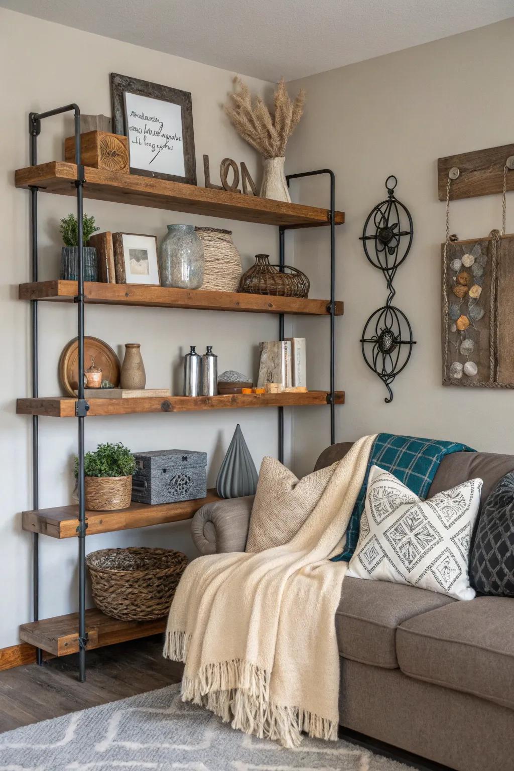 Layered textures provide warmth and dimension to your walls.