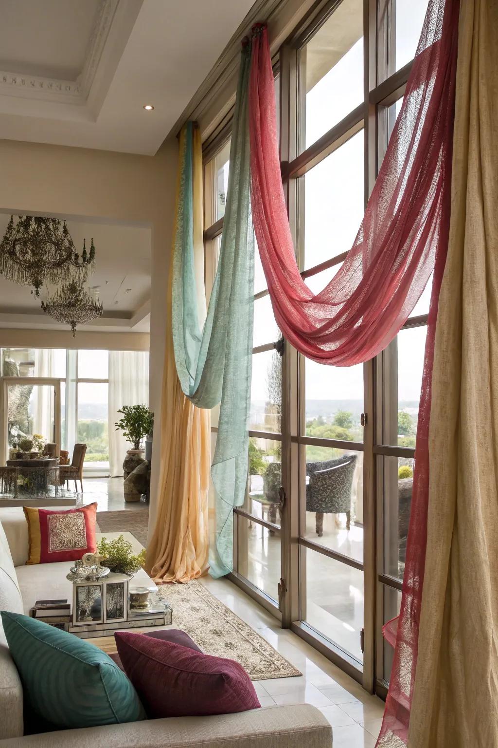 Superimpose diverse compositions to conjure a sophisticated allure.