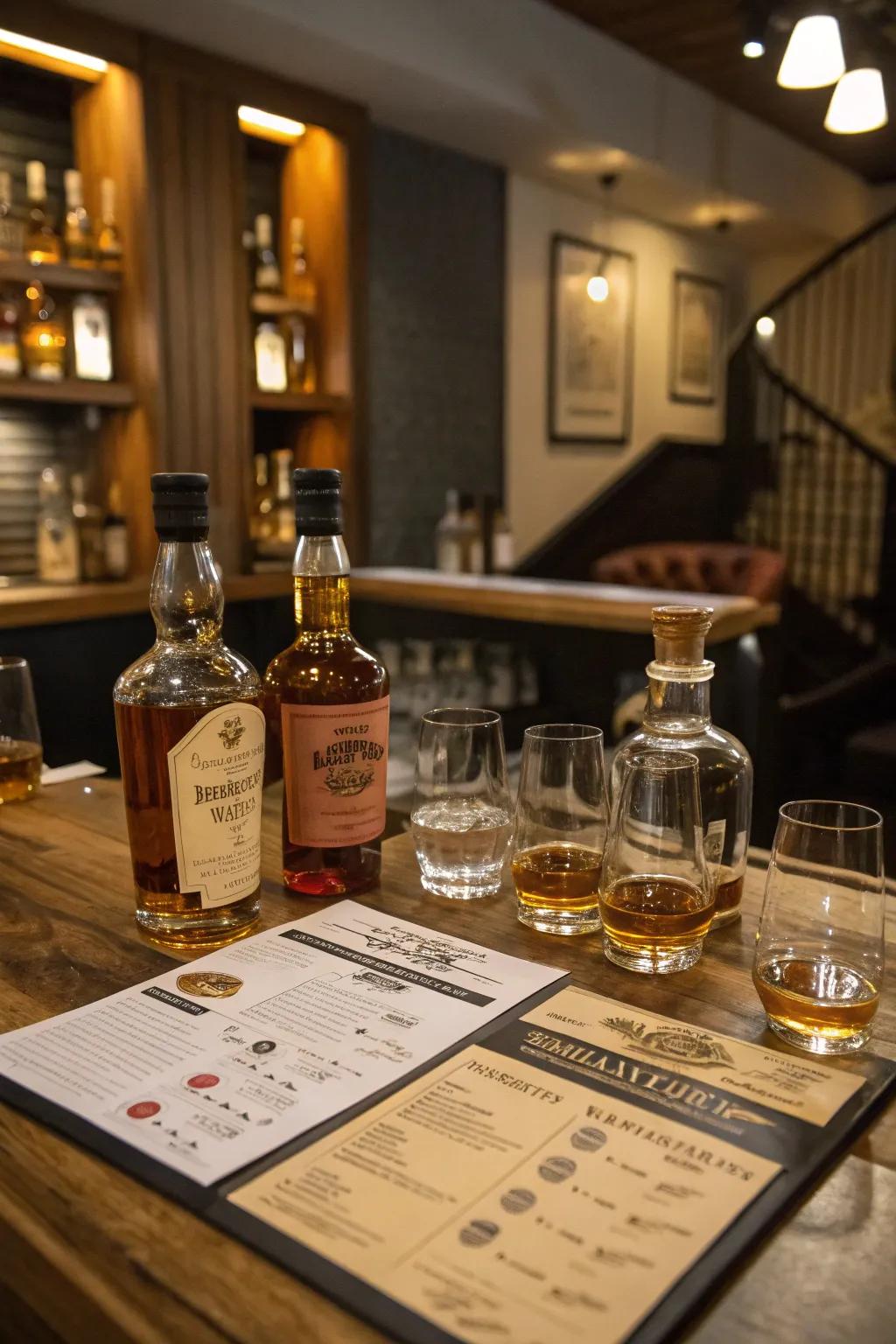 A whiskey savoring nook delivers a sophisticated and educational adventure.