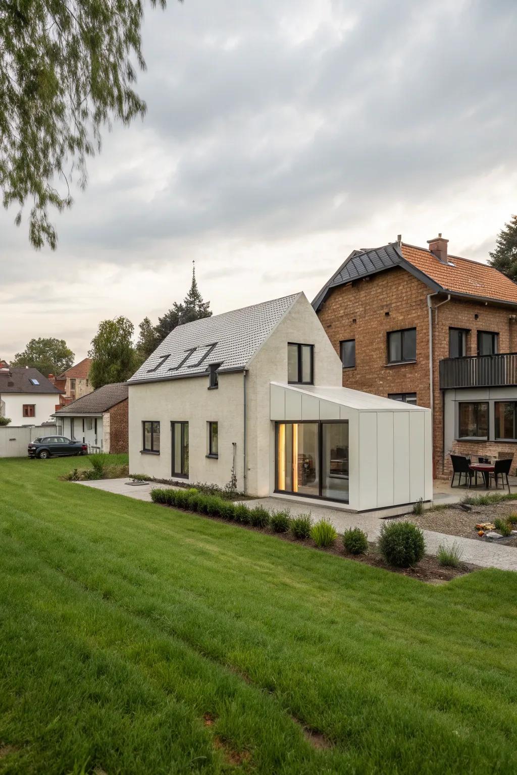 A cutting-edge 3D printed house showcasing innovation inside construction.