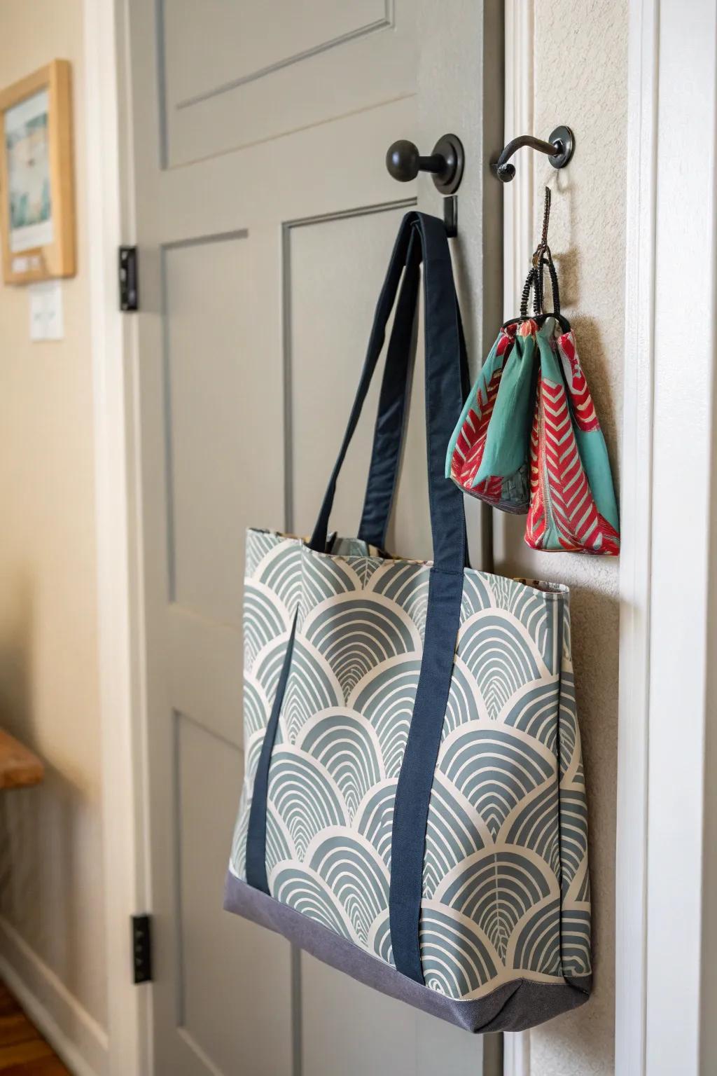 A chic reusable bag that's perfect for everyday use.